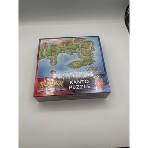 Pokemon Kanto Region Map Puzzle 550 Piece USAopoly Gotta Catch Em All New Sealed